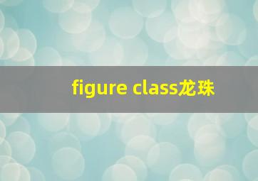 figure class龙珠